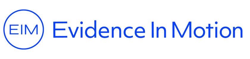 Evidence in Motion logo