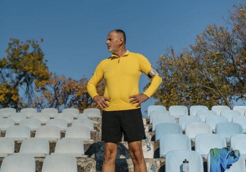 Photo_Stock_Lifestyle_Man Jogging Stairs