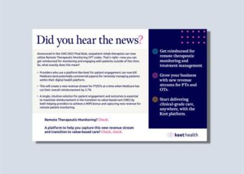 A quick look at the new RTM codes for physical therapists